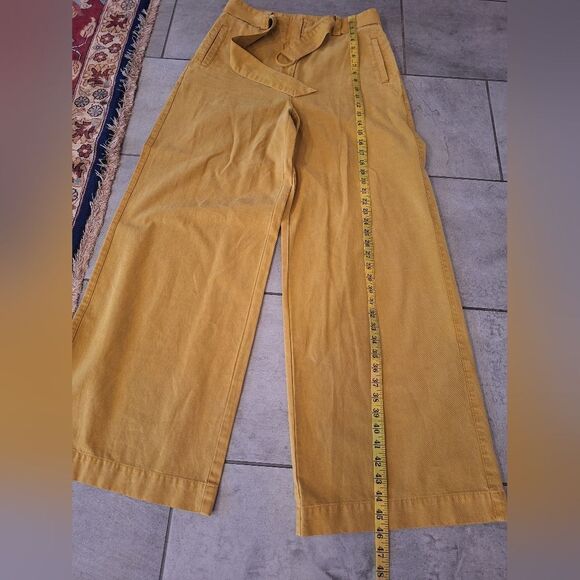 Essentials Tan Wide Leg Pants - Picture 9 of 10